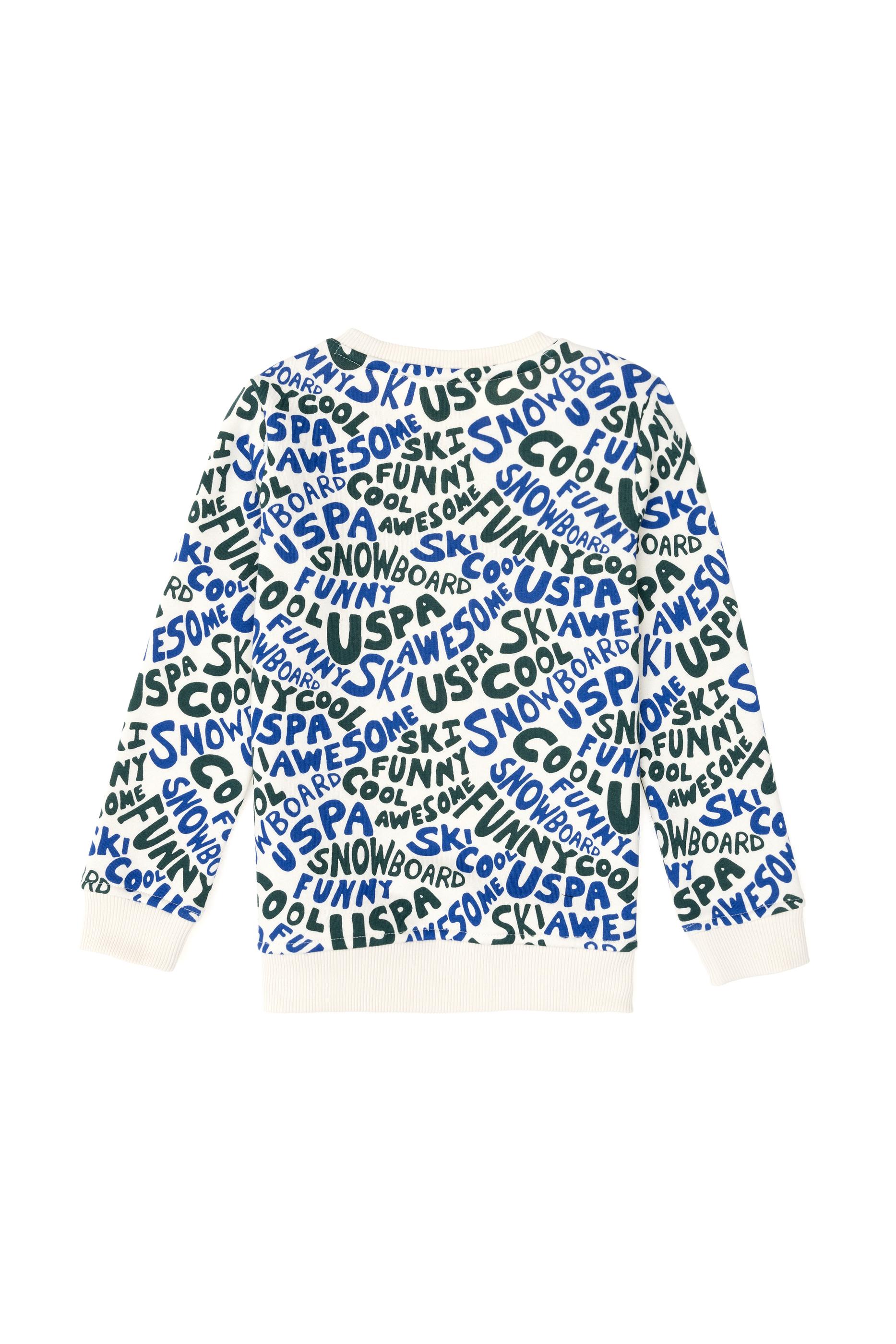 Erkek Çocuk Krem Sweatshirt