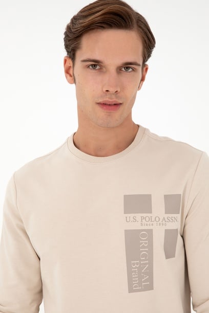 Erkek Taş Sweatshirt