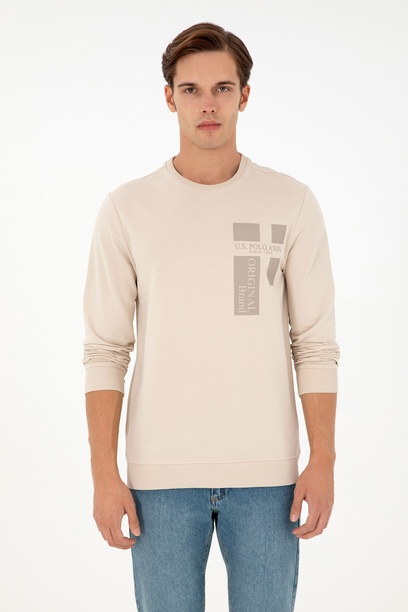 Erkek Taş Sweatshirt