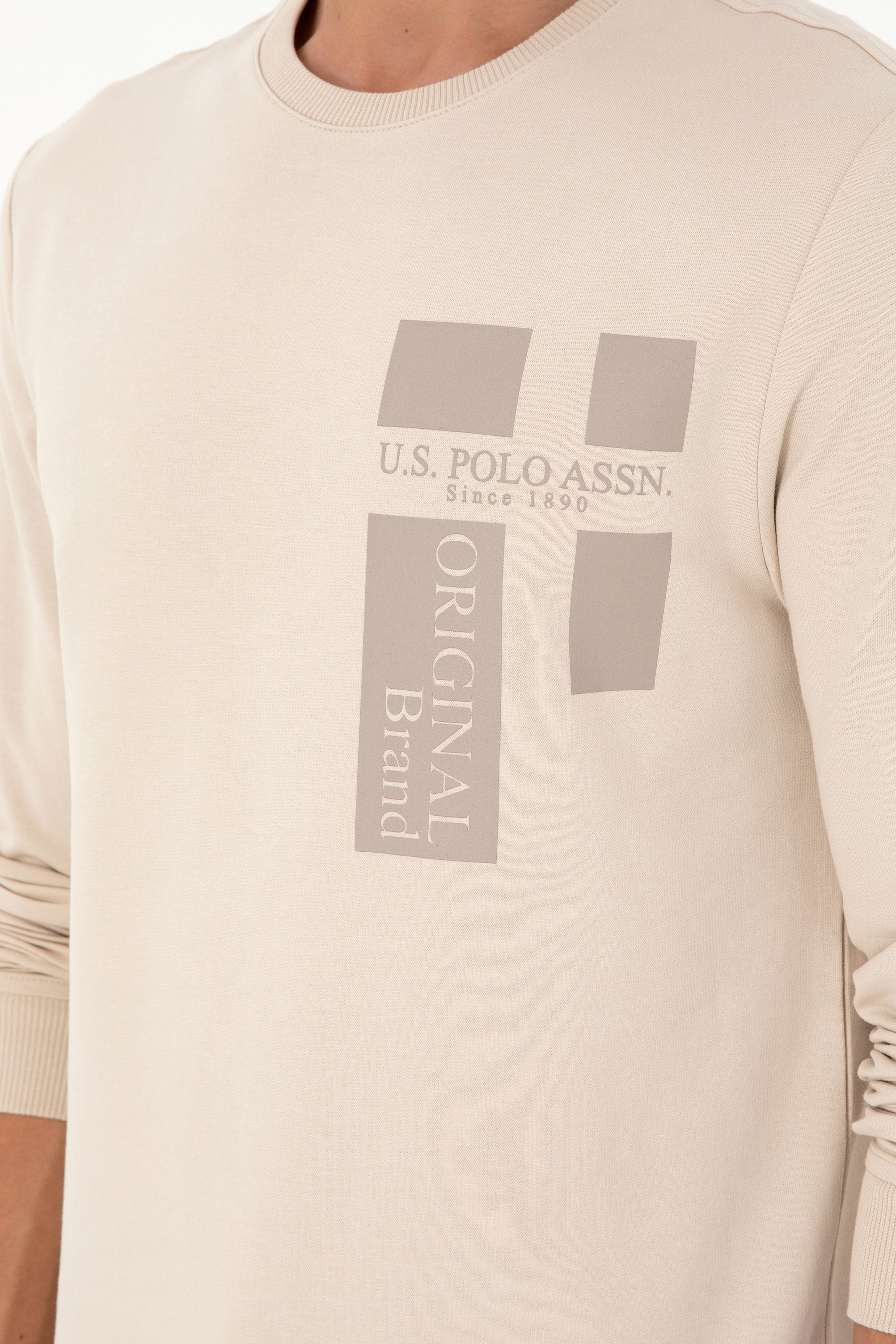 Erkek Taş Sweatshirt