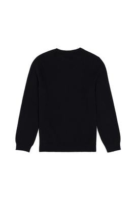 Erkek Çocuk Siyah Basic V Yaka Kazak - 50294200017