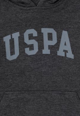 Erkek Çocuk Siyah Basic Kapüşonlu Sweatshirt - 50293614102