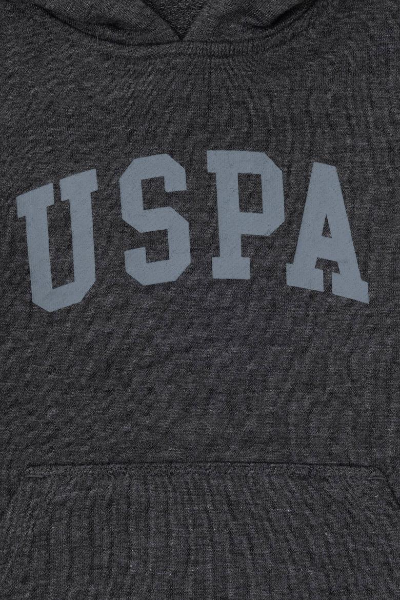 Erkek Çocuk Siyah Basic Kapüşonlu Sweatshirt - 50293614102