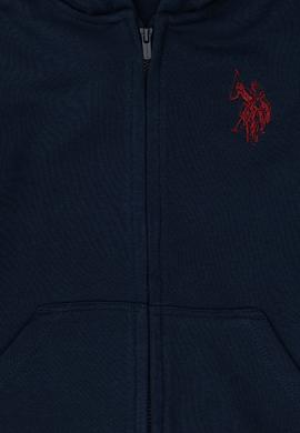 Erkek Çocuk Lacivert Basic Fermuarlı Sweatshirt - 50293536001