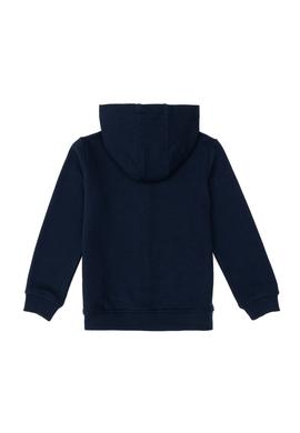 Erkek Çocuk Lacivert Basic Fermuarlı Sweatshirt - 50293536001