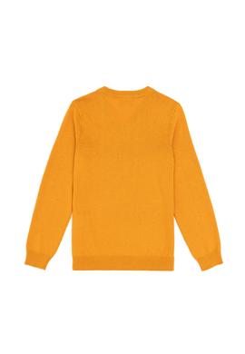 Erkek Çocuk Hardal Basic V Yaka Kazak - 50294200050