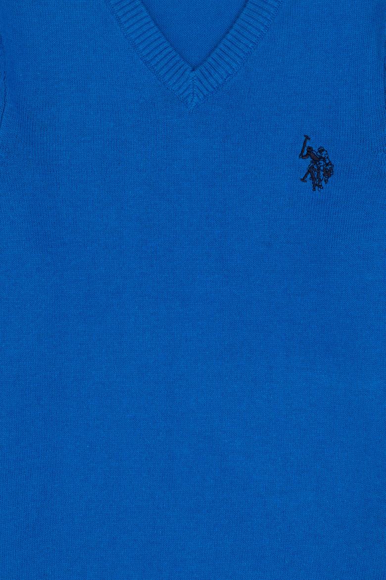 Erkek Çocuk Kobalt Basic V Yaka Kazak - 50294200088