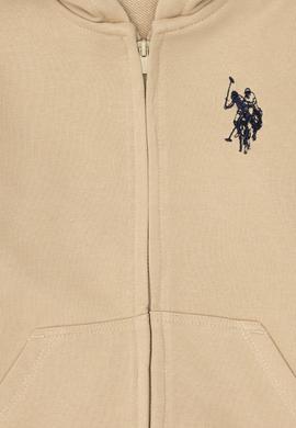 Erkek Çocuk Kum Basic Fermuarlı Sweatshirt - 50293536089