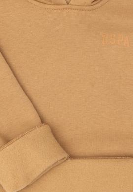 Erkek Çocuk Camel Basic Kapüşonlu Sweatshirt - 50295161019