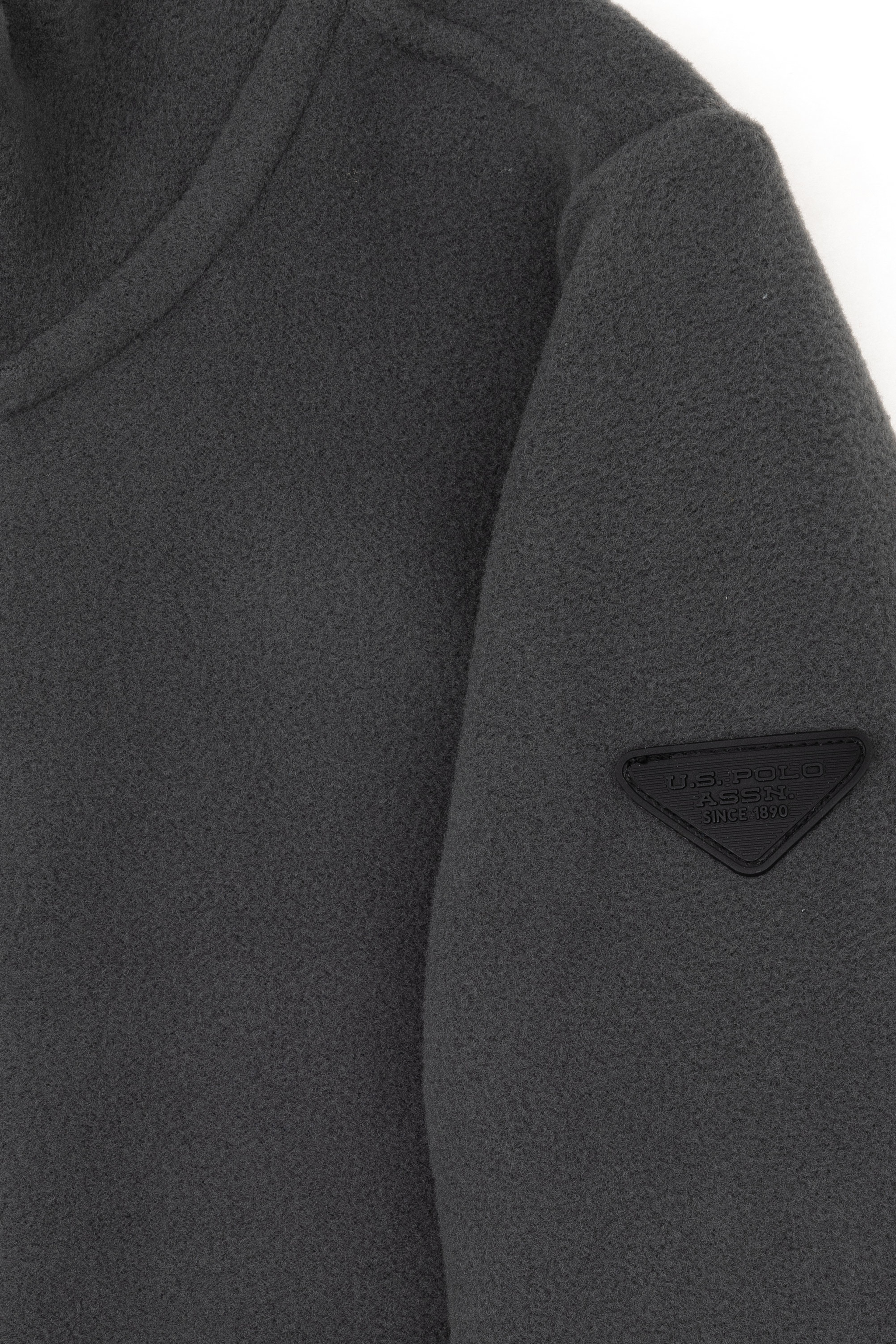 Erkek Çocuk Antrasit Fermuarlı Sweatshirt - Image 4