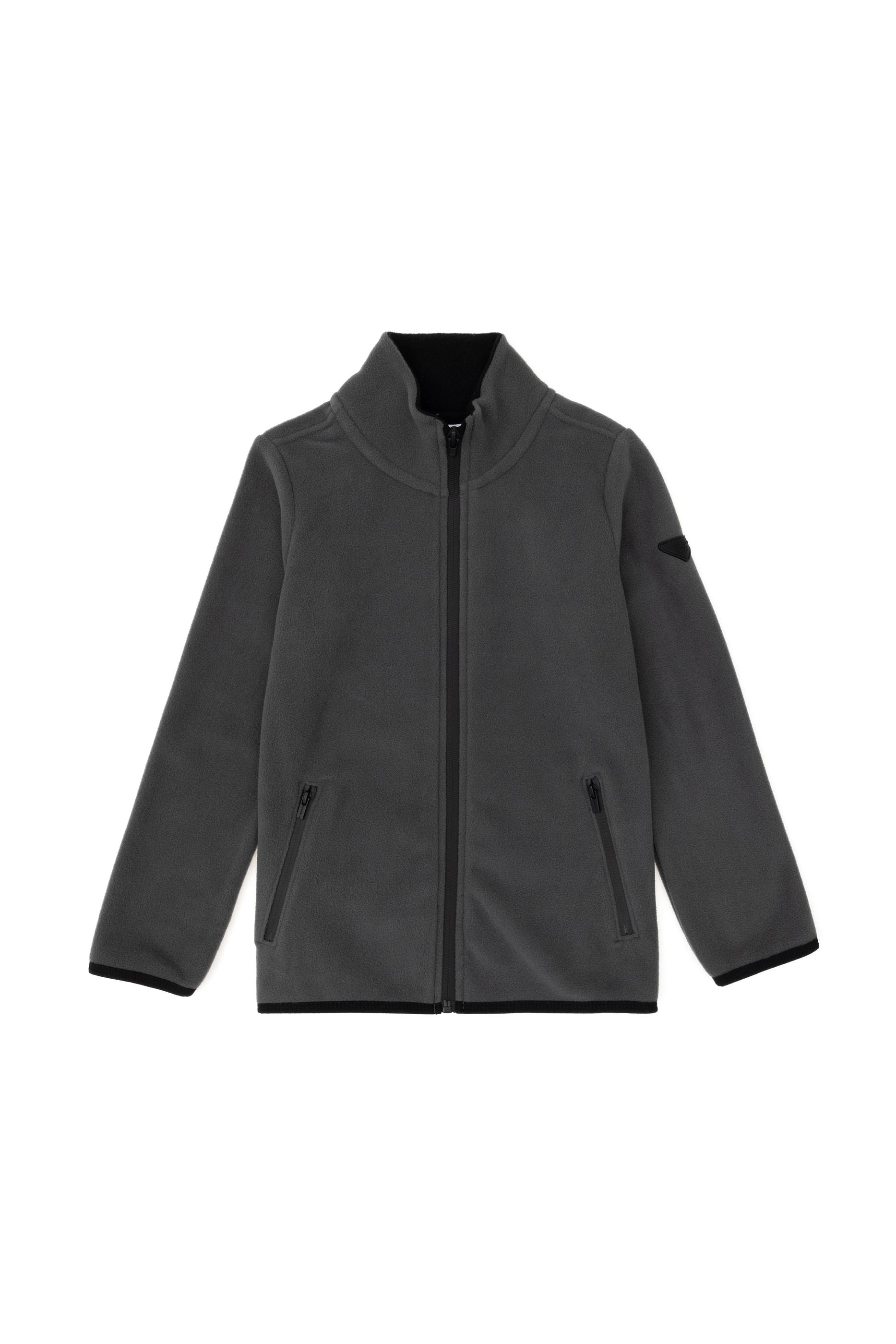 Erkek Çocuk Antrasit Fermuarlı Sweatshirt