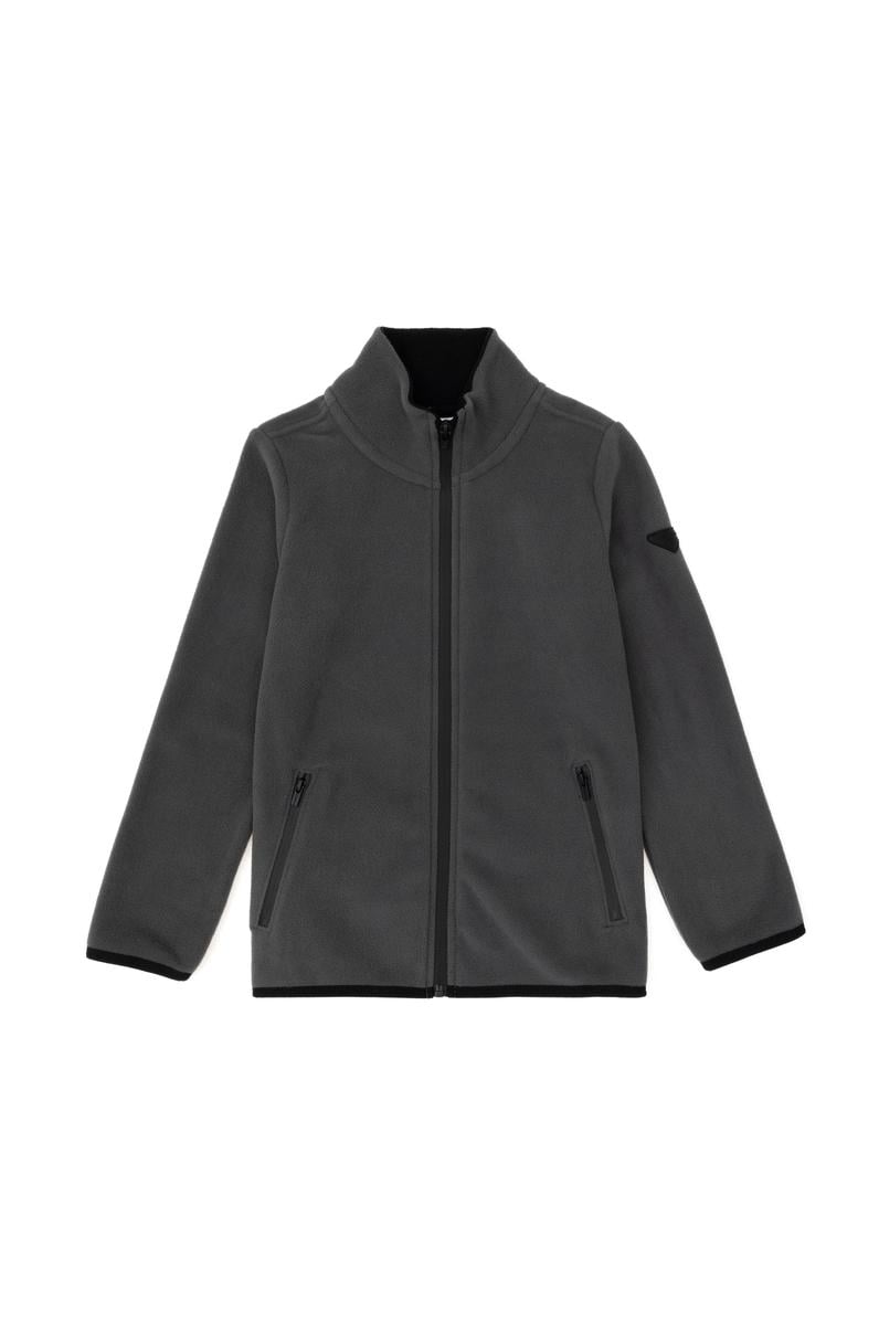 Erkek Çocuk Antrasit Fermuarlı Sweatshirt