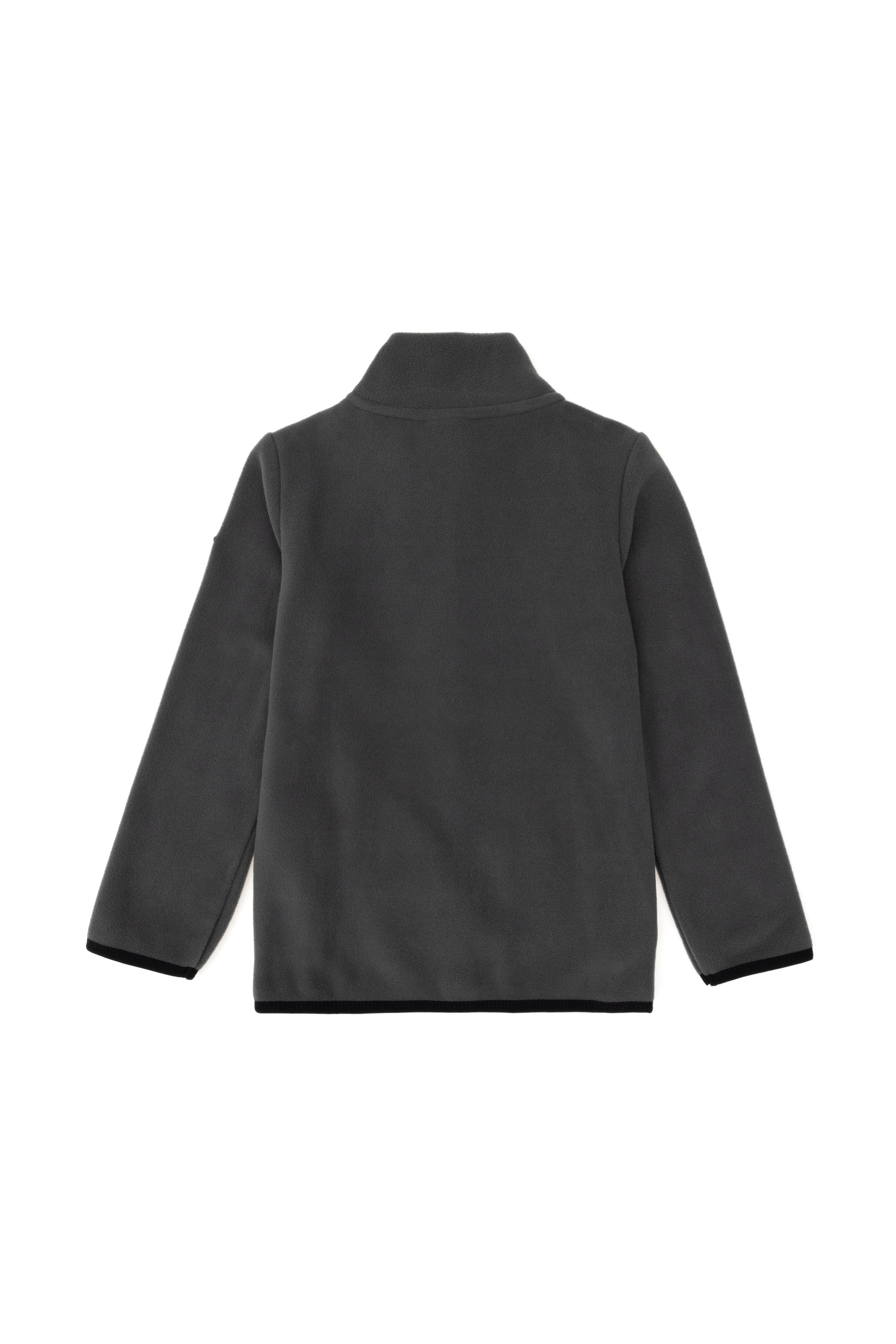 Erkek Çocuk Antrasit Fermuarlı Sweatshirt - Image 2