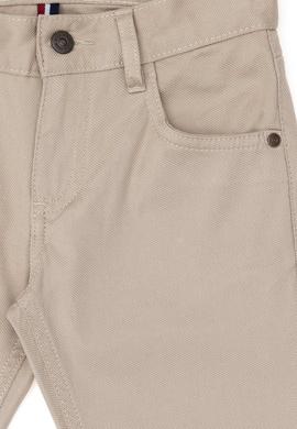Erkek Çocuk Koyu Bej Kanvas Pantolon - 50298539043