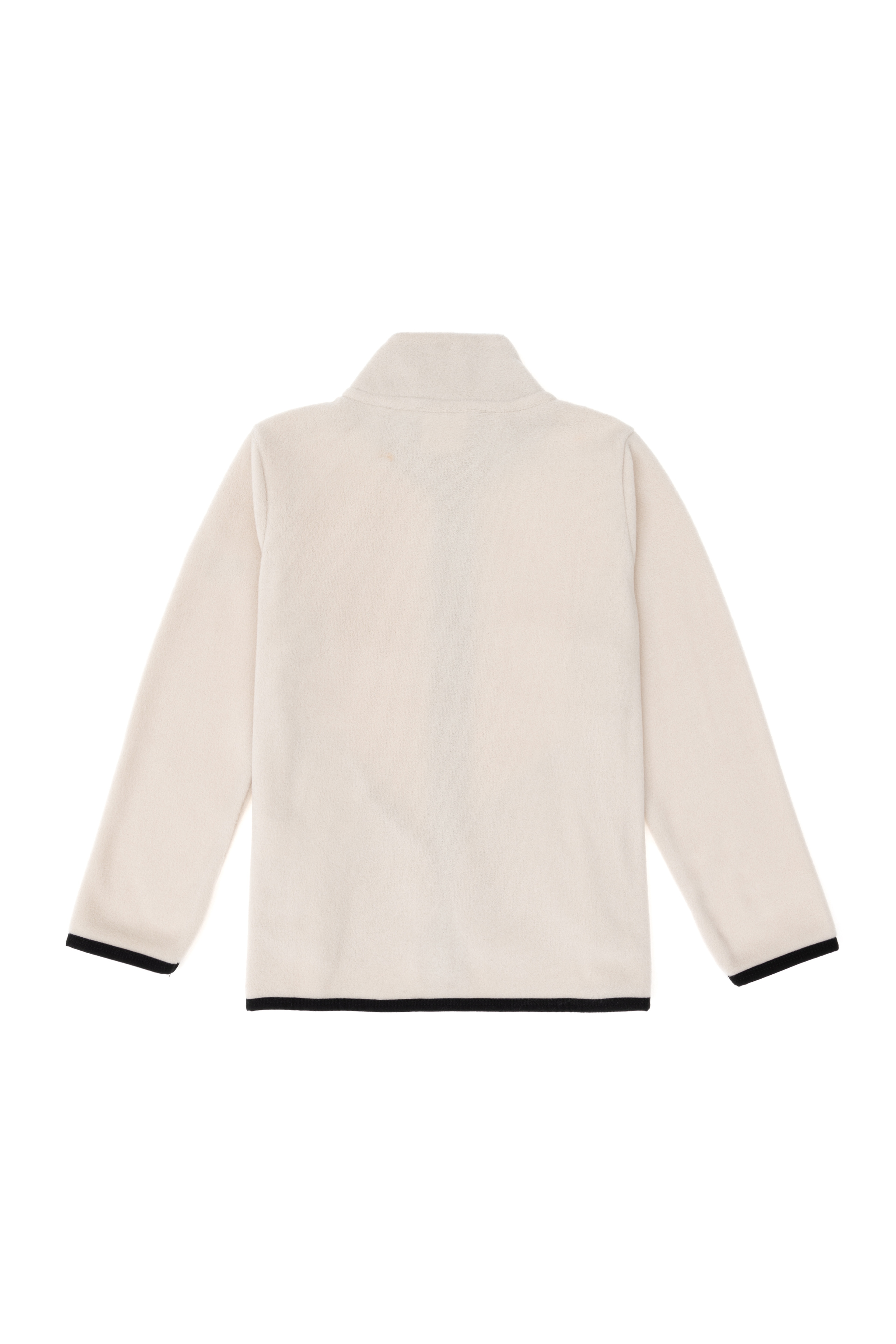 Erkek Çocuk Fermuarlı Taş Polar Sweatshirt - Image 2