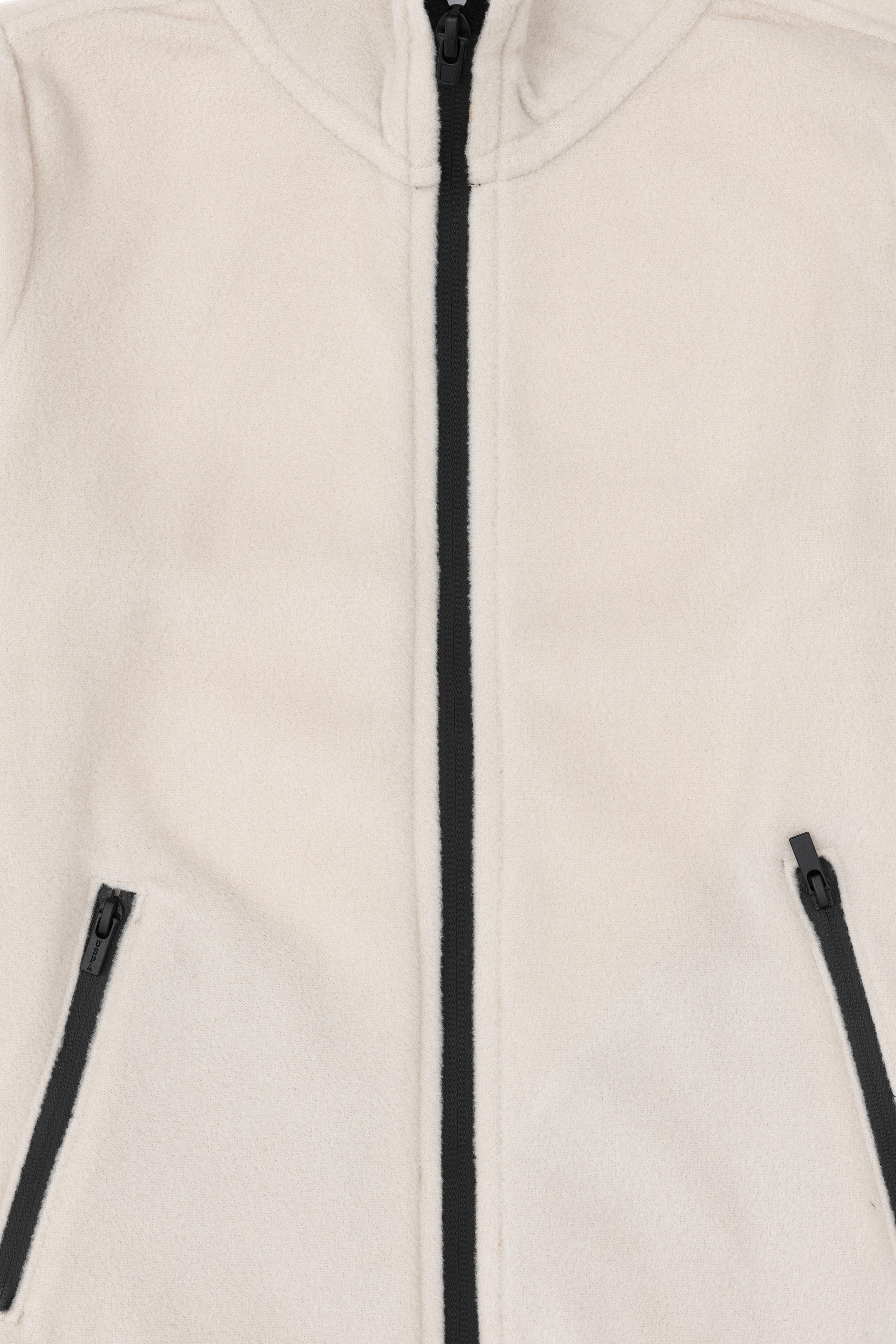 Erkek Çocuk Fermuarlı Taş Polar Sweatshirt - Image 3