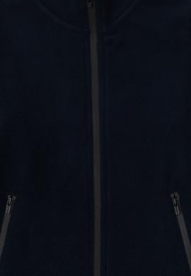 Erkek Çocuk Lacivert Fermuarlı Sweatshirt - 50298067061