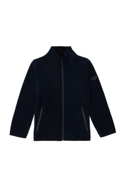Erkek Çocuk Lacivert Fermuarlı Sweatshirt