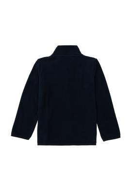 Erkek Çocuk Lacivert Fermuarlı Sweatshirt - 50298067061