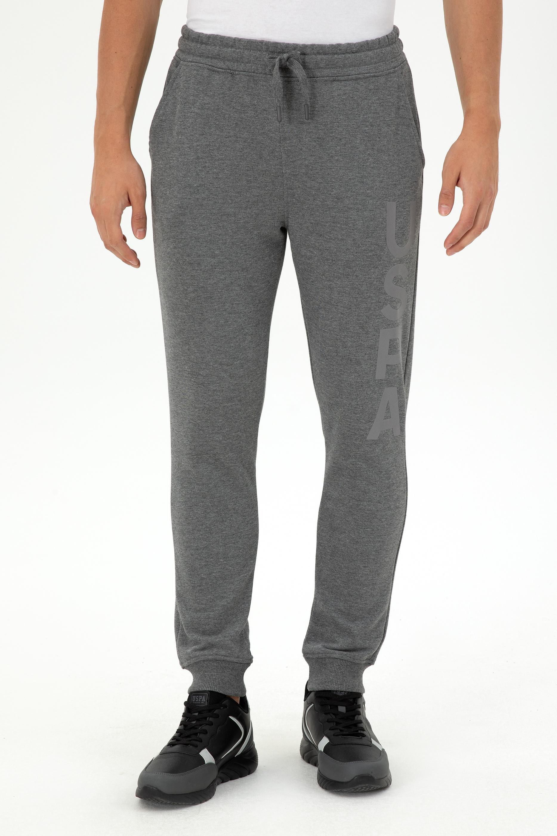 Erkek Antrasit Melanj Eşofman Altı