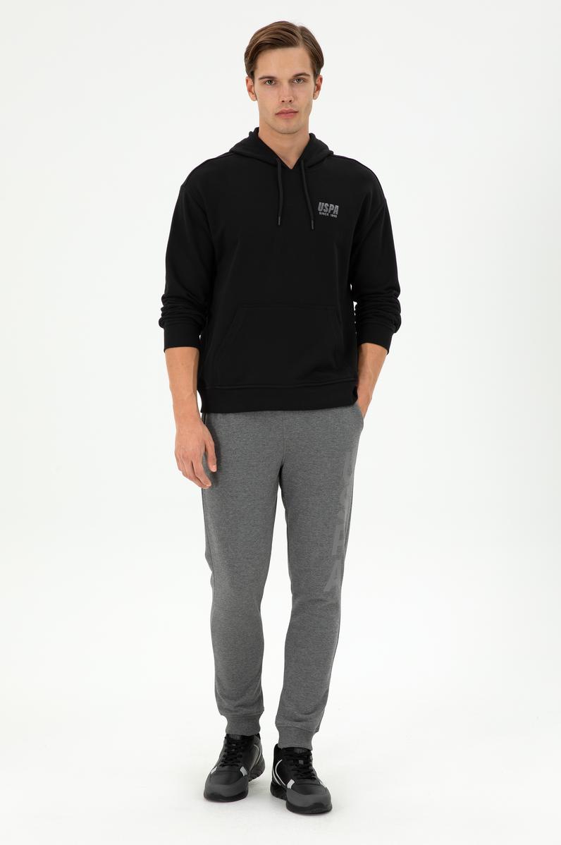 Erkek Antrasit Melanj Eşofman Altı