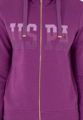 Kadın Menekşe Basic Kapüşonlu Sweatshirt - 50289540122