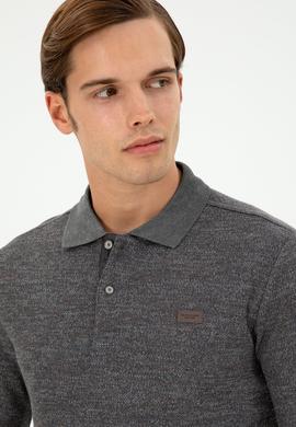 Erkek Gri Melanj Sweatshirt - 50290755019