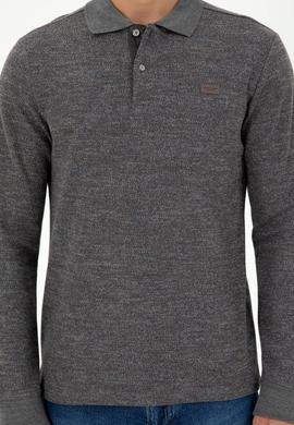 Erkek Gri Melanj Sweatshirt - 50290755019