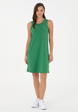 Kadın Yeşil Örme Elbise - 50281743026