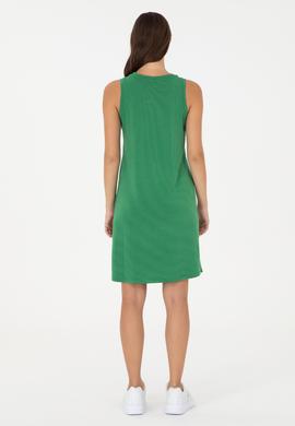 Kadın Yeşil Örme Elbise - 50281743026