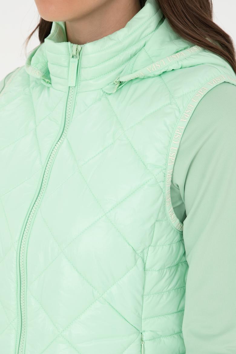 Kadın Yeşil Yelek - 50291311058