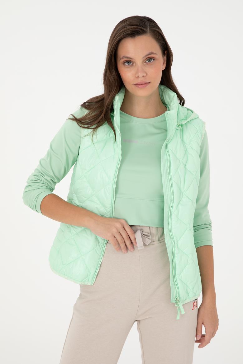 Kadın Yeşil Yelek - 50291311058