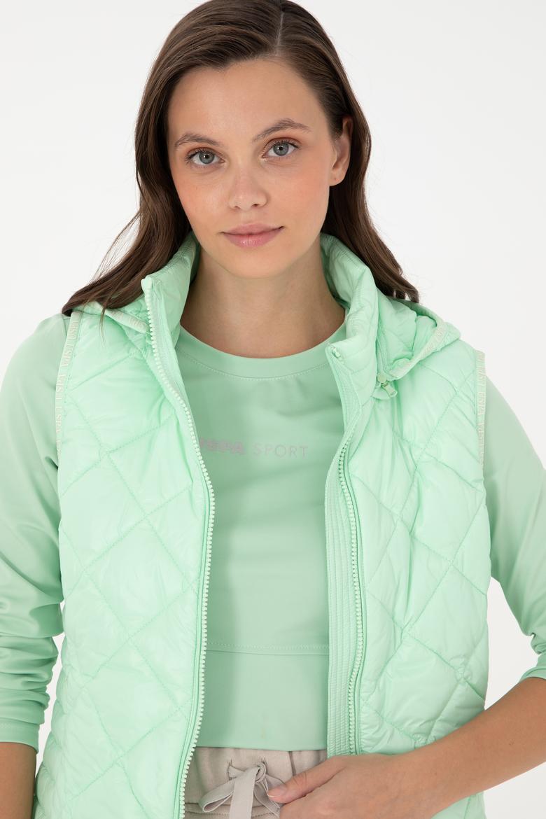 Kadın Yeşil Yelek - 50291311058