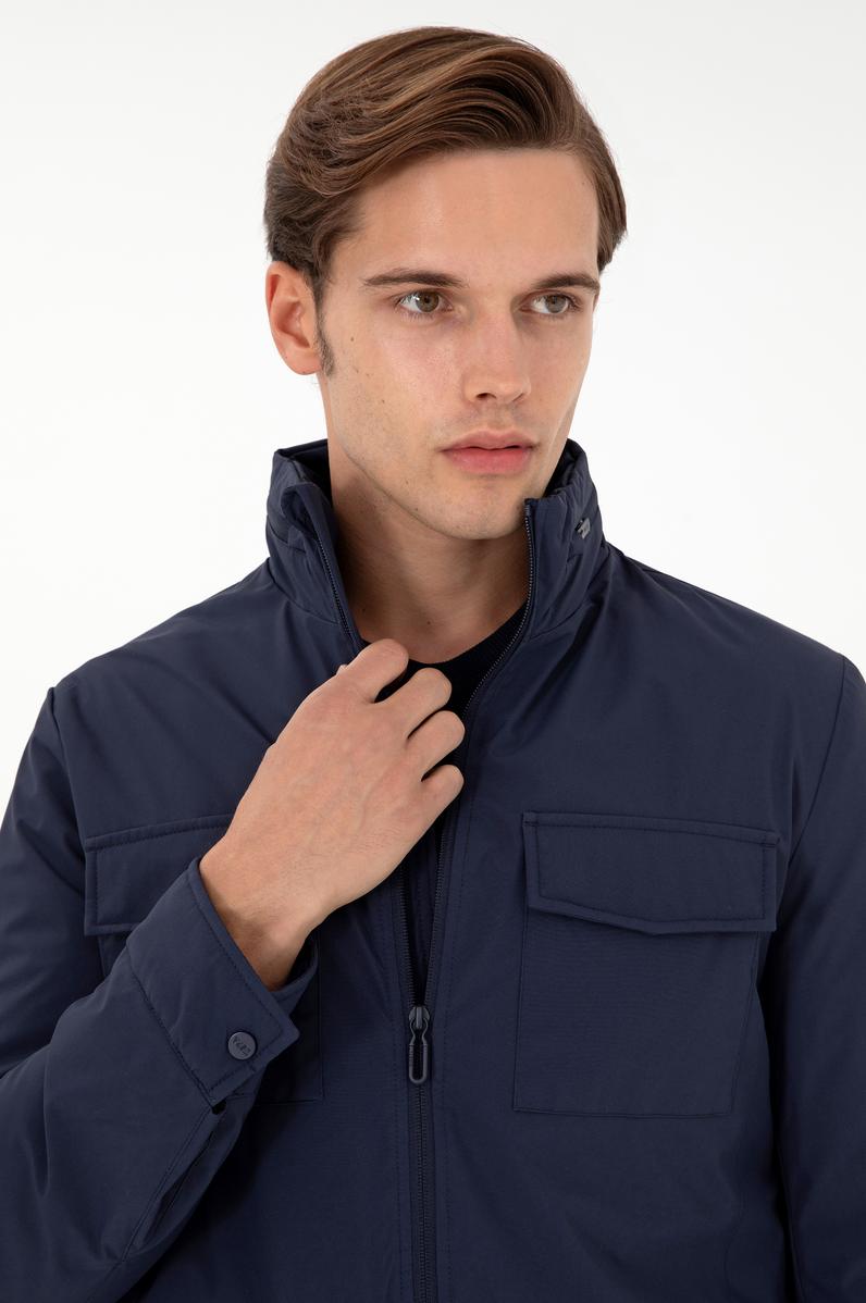 Erkek Lacivert Kaban