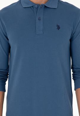 Erkek İndigo Basic Sweatshirt - 50289051228