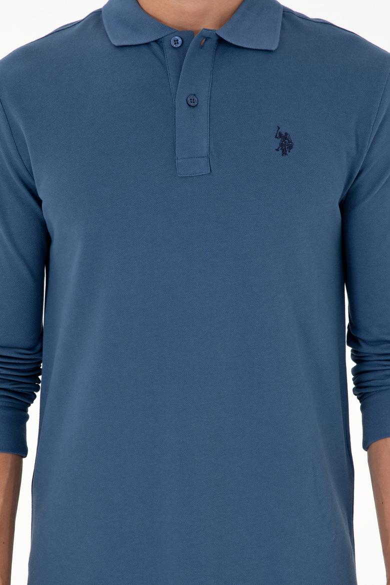 Erkek İndigo Basic Sweatshirt - 50289051228