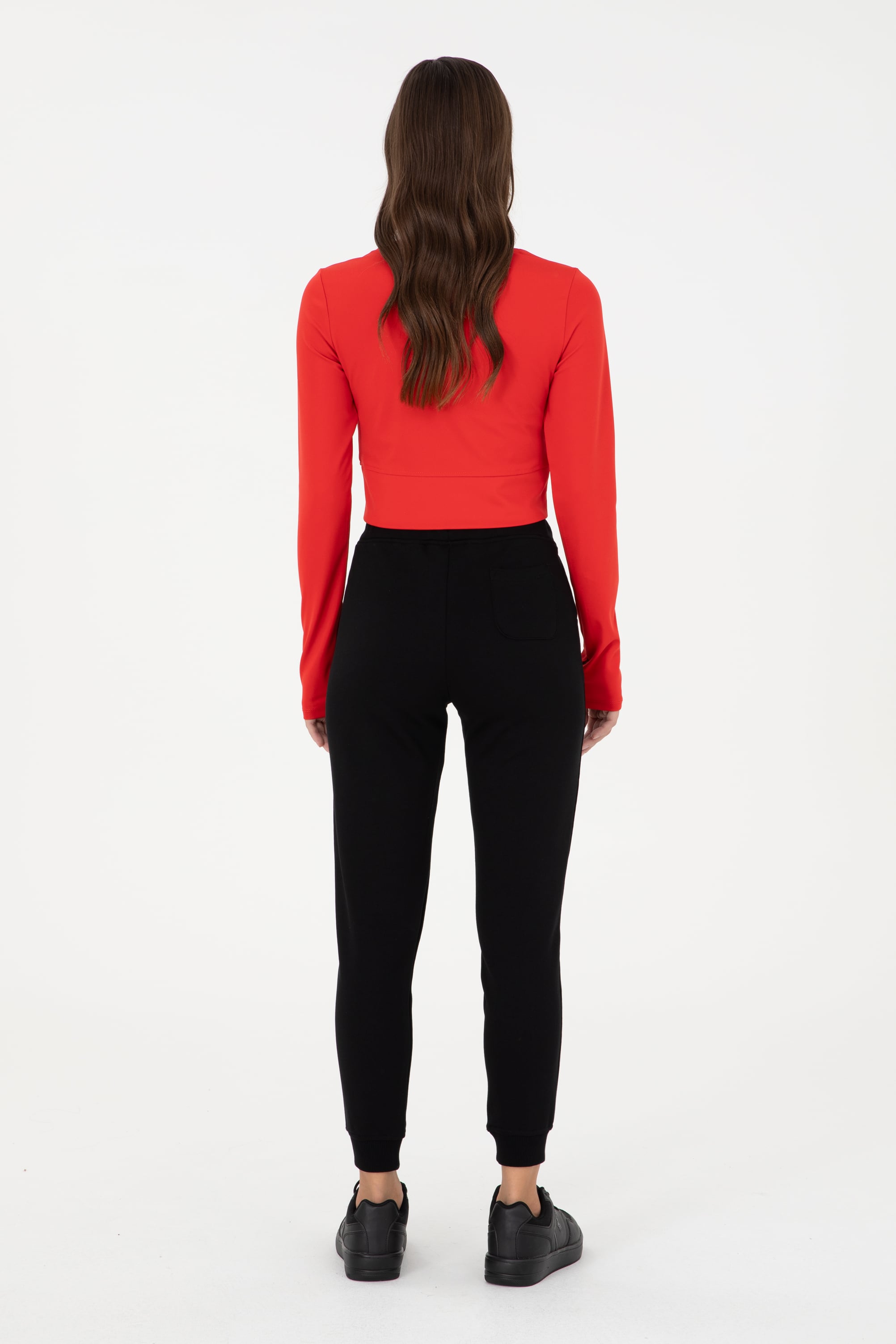 Kadın Siyah Jogger Eşofman Altı