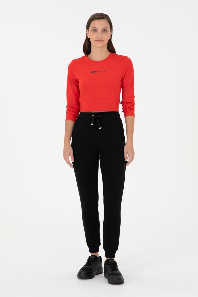 Kadın Siyah Jogger Eşofman Altı