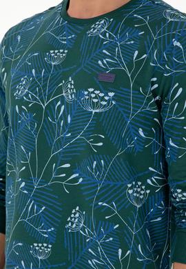 Erkek Koyu Yeşil Sweatshirt - 50290581017