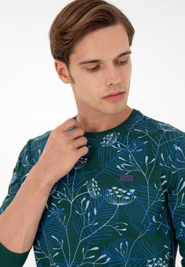 Erkek Koyu Yeşil Sweatshirt - 50290581017