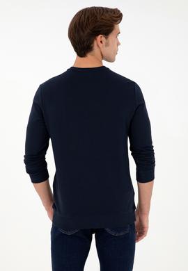 Erkek Lacivert Sweatshirt - 50293407013