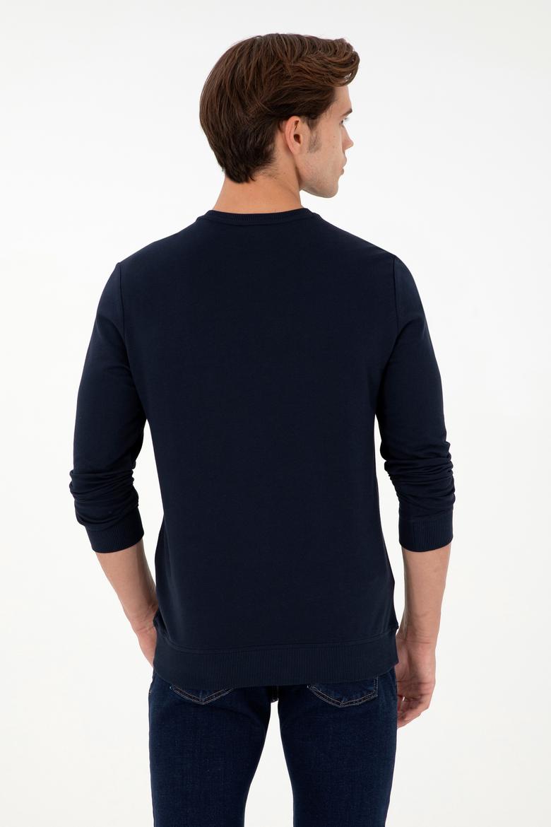 Erkek Lacivert Sweatshirt - 50293407013