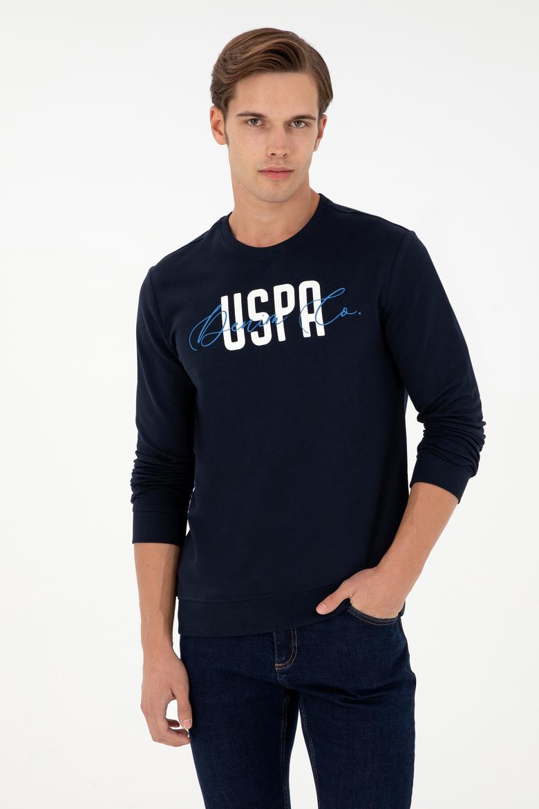 Erkek Lacivert Sweatshirt