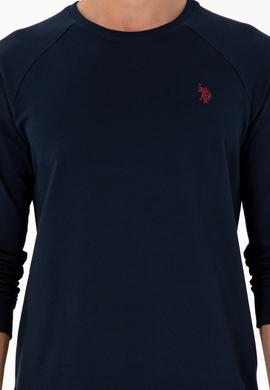 Erkek Lacivert Basic Sweatshirt - 50295159050