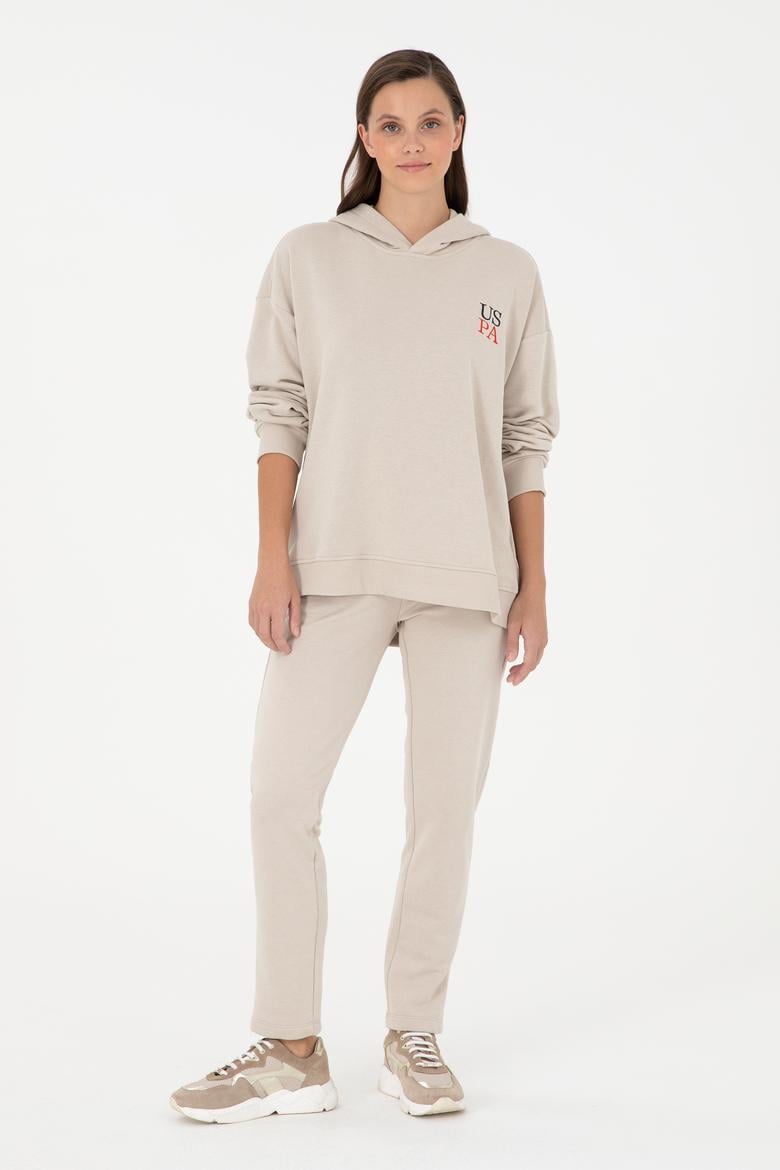 Kadın Taş Kapüşonlu Sweatshirt - 50291265006