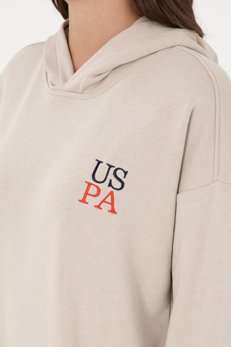 Kadın Taş Kapüşonlu Sweatshirt - 50291265006