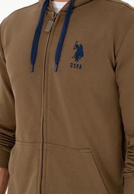 Erkek Haki Örme Hırka - 50289028106