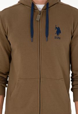 Erkek Haki Örme Hırka - 50289028106