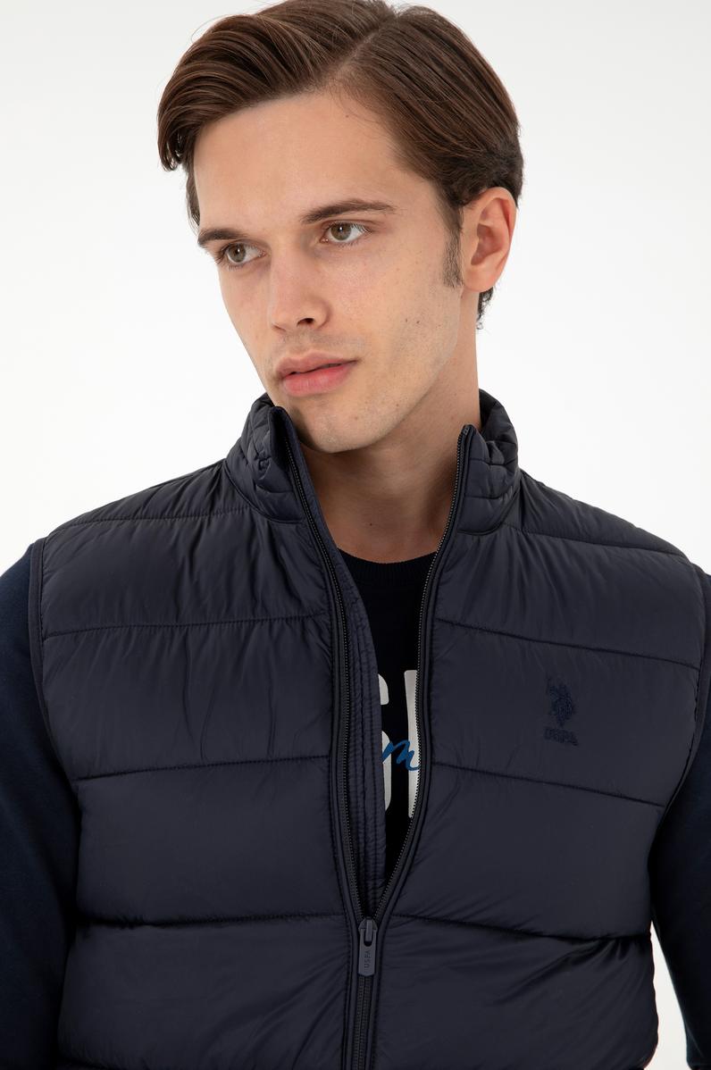 Erkek Lacivert Yelek