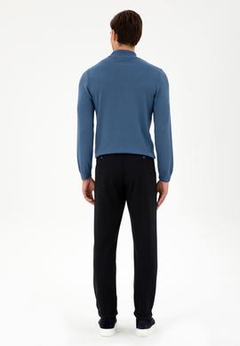 Erkek Lacivert Kanvas Pantolon - 50297846100